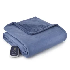Micro Flannel Reversible Electric Throw Blanket 62" X 84" By Shavel Home Products 10 Micro Flannel Reversible Electric Throw Blanket 62" X 84" By Shavel Home Products -Bedding Shop GUEST 40913ecc ad1c 4d18 930d 79460e91ab8d
