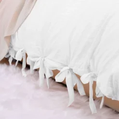 PiccoCasa Washed Cotton Solid With Bowknot Closure Design Duvet Cover Sets 3 Pcs With 2 Pillowcases Queen White 12 PiccoCasa Washed Cotton Solid With Bowknot Closure Design Duvet Cover Sets 3 Pcs With 2 Pillowcases Queen White -Bedding Shop GUEST 414f5b54 da18 4613 ae1b 6290b8384afc