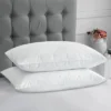 Peace Nest Quilted Goose Feather And Down Pillows 100% Cotton Cover -Bedding Shop GUEST 42e695e0 4f3e 425b a789 1ccffaf5497c
