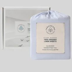 Fabdreams 100% Organic Linen 3-Piece Sheet Set- Stonewashed Finish -Bedding Shop GUEST 465a42fd c664 478c 8735 2e7a2aae19e9