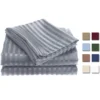 1800 Series Embossed Striped Wrinkle Resistant Sheet 4pc Set -Bedding Shop GUEST 4833ce70 b0f5 48ff 8fbd c34bc47c3b2f
