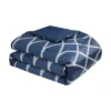 Zara Charmeuse Geo Print Comforter Bedding Set Navy -Bedding Shop GUEST 48f90534 34b7 4051 a394 7b16acb8e730