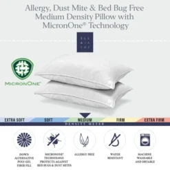 MicronOne Dust Mite, Bedbug, Allergen-Free Down Alternative Pillow -Bedding Shop GUEST 4b253b3c 0613 41a4 b70d 76f757318f85