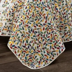 Boho Botanical Leaf Quilt Set - Lush Décor -Bedding Shop GUEST 4be85345 7e84 4d58 b366 fb309f67dc19