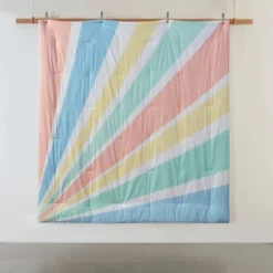 Erin Rainbow Sunburst Reversible Cotton Comforter Set Yellow -Bedding Shop GUEST 4e0b8a81 0e1c 4bd1 98a0 e05439bf9087