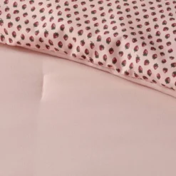 Strawberry Print Reversible Microfiber Comforter & Sheet Set Light Pink - Room Essentials™ -Bedding Shop GUEST 4e74d154 21bb 40b4 98b1 5d39e9667e41