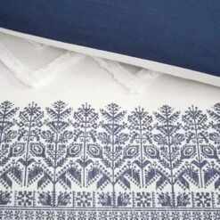 3pc Mila Cotton Comforter Set With Chenille Tufting - Ink+Ivy 13 3pc Mila Cotton Comforter Set With Chenille Tufting - Ink+Ivy -Bedding Shop GUEST 4ea9981f 49ac 4c63 8dd6 b30350117efa