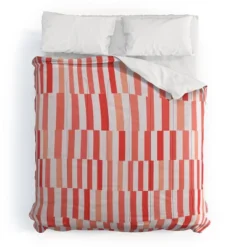 Deny Designs Fimbis Living Coral Stripes Comforter Set White 7 Deny Designs Fimbis Living Coral Stripes Comforter Set White -Bedding Shop GUEST 4f188498 c20d 4587 905b cd4bb18aae95