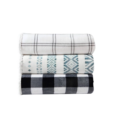 Patterned Bed Blanket - Eddie Bauer 7 Patterned Bed Blanket - Eddie Bauer - Image 5
