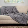 Sealy 48" X 72" Microplush 12lb Weighted Blanket Gray 1 Sealy 48" X 72" Microplush 12lb Weighted Blanket Gray -Bedding Shop GUEST 5088369c 3298 4926 a728 00167ad01d7e