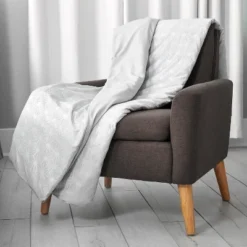 48"x72" Clean Comfort 15lbs Weighted Blanket With Removable Cover Gray - Sealy -Bedding Shop GUEST 53743d5a 6129 4510 8447 6fea7511f4ae