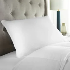 Downlite Soft White Goose Down Hypoallergenic Pillow – Perfect For Stomach Sleepers Standard -Bedding Shop GUEST 54b8110f 3cfd 4e1d 94a3 caac88abba20