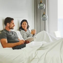 100% Cotton Pillow Cases Set Of 2 Soft & Cooling Sateen Weave By California Design Den -Bedding Shop GUEST 555acf5c a65f 43bd a232 ee0918416a62