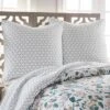 Verity Teal Euro Sham Set - Set Of Two - Levtex Home -Bedding Shop GUEST 56da57d7 e36b 40bf bf70 4a761cca487f