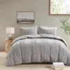 3pc Hailey Cotton Gauze Waffle Weave Comforter Set Gray - Urban Habitat 2 3pc Hailey Cotton Gauze Waffle Weave Comforter Set Gray - Urban Habitat -Bedding Shop GUEST 58a60cf3 2833 4a40 b17f 646d2c49f1c3