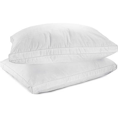 Maxi 2 Pack Cotton Pillow Protector And Pillows Set 2 Pack - Standard 4 Maxi 2 Pack Cotton Pillow Protector And Pillows Set 2 Pack - Standard - Image 2
