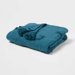 60"x80" Global Tufted Throw Blanket With Tassels - Threshold™ 11 60"x80" Global Tufted Throw Blanket With Tassels - Threshold™ -Bedding Shop GUEST 59eb25ff 94ed 4917 a472 1f3c2c9609a2