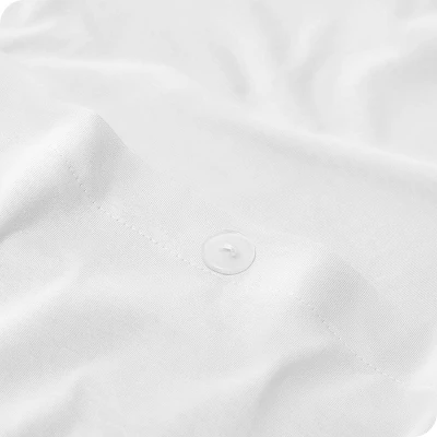 Organic Cotton Jersey Duvet Cover Set By Bare Home 5 Organic Cotton Jersey Duvet Cover Set By Bare Home - Image 3