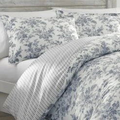 Annalise Reversible Comforter Set - Laura Ashley -Bedding Shop GUEST 5d2f0f52 098f 415c 95b8 c7c99fd189da
