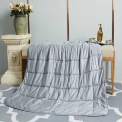 48"x72" 15lbs Cotton Weighted Blanket Light Gray - Pur Serenity 9 48"x72" 15lbs Cotton Weighted Blanket Light Gray - Pur Serenity -Bedding Shop GUEST 5d5f8299 5845 4036 8805 2a97240222c4 1