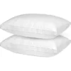 Maxi 100% Cotton Down Alternative Vacuum Packed Pillows – White (2 Pack) -Bedding Shop GUEST 5e4e50c1 1050 4904 bee5 0834f4d6120b