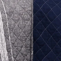 Gray Marlton Stripe Quilt Set - Lush Décor 8 Gray Marlton Stripe Quilt Set - Lush Décor -Bedding Shop GUEST 60a06d8a cf3b 4e03 b627 711c6e7985e0