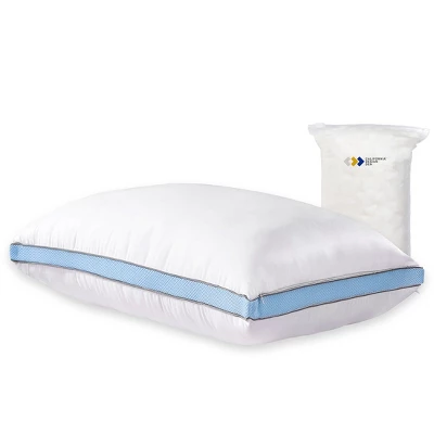 Luxury Bed Pillow, Adjustable 3-Chamber, Medium-Firm, Cooling, Down-Alt Around With Memory Foam - By California Design Den 11 Luxury Bed Pillow, Adjustable 3-Chamber, Medium-Firm, Cooling, Down-Alt Around With Memory Foam - By California Design Den - Image 9