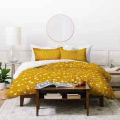 Schatzi Brown Libby Floral Marigold Duvet Cover Set Yellow - Deny Designs -Bedding Shop GUEST 61856b1e b6dc 4a18 bb6a 9783ba3ba75c