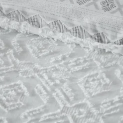 3pc Mill Valley Reversible Cotton Duvet Cover Set Gray -Bedding Shop GUEST 64c9d3c7 b727 4795 8029 f170590f3609