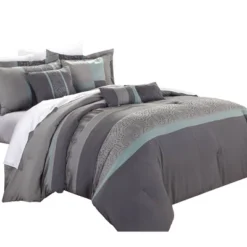 Chic Home Design 8pc Euphrasia Comforter Bedding Set