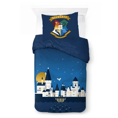 Saturday Park Harry Potter Exploring Hogwarts 100% Organic Cotton Duvet Cover & Sham Set 3 Saturday Park Harry Potter Exploring Hogwarts 100% Organic Cotton Duvet Cover & Sham Set