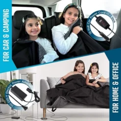 Zone Tech Faux Shearling Fleece Travel Blanket ,Grey Soft Plush Warm Comfortable Car Seat 59"x43” Blanket, Great For Winter, Home, Office And Camping -Bedding Shop GUEST 67578d2e e95a 4596 ae8a f824150cc2d1