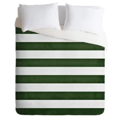 Monika Strigel Farmhouse Shabby Stripes Green Duvet Cover 9 Monika Strigel Farmhouse Shabby Stripes Green Duvet Cover -Bedding Shop GUEST 68285671 b216 4ff1 a97f 3f29f8fe2fbf