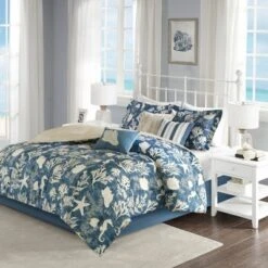 Blue Bedford Cotton Sateen Comforter Set 17 Blue Bedford Cotton Sateen Comforter Set -Bedding Shop GUEST 68bdd65d 2f18 44a1 a0b5 df19e060800d