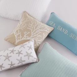 Pom Pom White Standard Sham - Levtex Home -Bedding Shop GUEST 6a05ac32 430d 4de6 96e1 16249d6b32c5