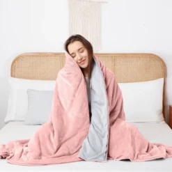 Crystal Reversible 15lbs Weighted Blanket With Removable Cover - DreamLab 28 Crystal Reversible 15lbs Weighted Blanket With Removable Cover - DreamLab -Bedding Shop GUEST 6c165b71 4918 4e7e a750 b16641802c9e