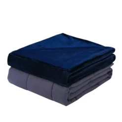 48"x72" 15lbs Plush Weighted Blanket With Removable Cover - DreamLab -Bedding Shop GUEST 6d5cb019 d2a7 40f3 8e78 c1f1e2932664