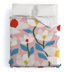 Deny Designs Maritza Lisa White Springs Florals Duvet Set 7 Deny Designs Maritza Lisa White Springs Florals Duvet Set -Bedding Shop GUEST 7152501a ae93 4391 9108 0ba5c94584cb