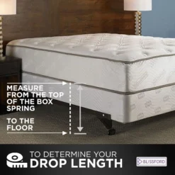 Shopbedding Ruffled Bed Skirt With Split Corner, Cotton Blend Dust Ruffle -Bedding Shop GUEST 7180a625 2f4b 45c0 8078 b79f964f9f78