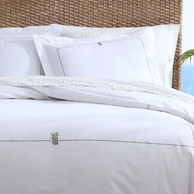Pineapple Resort Duvet Cover Set Green - Tommy Bahama 4 Pineapple Resort Duvet Cover Set Green - Tommy Bahama - Image 2