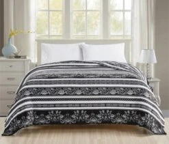 Noble House Extra Comfy & Soft Lightweight Blanket Queen & King - Odelia -Bedding Shop GUEST 73e50bd3 963f 4b50 8836 59d181839f3a