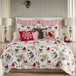 Joybirds Holiday Euro Sham Set Of 2 Red - Thatch Home -Bedding Shop GUEST 7528b2e1 75fa 4198 b36c bb62a3414379