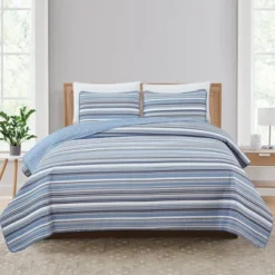 Market & Place Elise Striped Reversible Quilt Set -Bedding Shop GUEST 76f4e197 356d 4cb2 83c4 886c735757e5