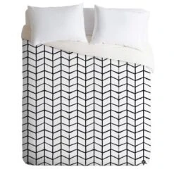 Black & White Wonder Forest Gridlock Duvet Cover - Deny Designs -Bedding Shop GUEST 7822a841 4995 4334 972a d5917a93d162