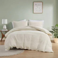 Urban Habitat Finley Knitted Jersey Duvet Cover Set