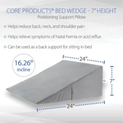 Adjustable Bed Wedge Foam Incline Cushion For Acid Reflux, Gray -Bedding Shop GUEST 7d4b4765 e4a1 4701 9b04 3e7a89777cd9