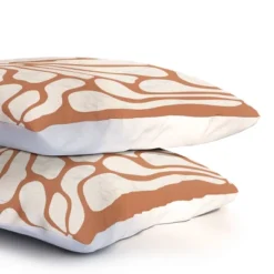 Deny Designs DorisciciArt Mid-Century Modern Floral D Duvet Cover Set Rust -Bedding Shop GUEST 7d9216e2 7134 4f0e 94fc 4ced3050dca4