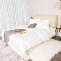 PiccoCasa Polyester Solid Color Reversible 2 Pcs 1 Duvet Cover And 1 Pillow Case -Bedding Shop GUEST 7da4dcd1 49c6 4d00 91b4 6fe079cc330f