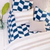 Carol & Frank 26" X 26" Herringbone Patch Indigo Euro Sham -Bedding Shop GUEST 7e9e3107 ce07 4d41 839d f5593f0b5308