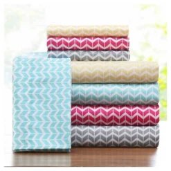Chevron Printed Microfiber Sheet Set 7 Chevron Printed Microfiber Sheet Set -Bedding Shop GUEST 8018a273 3b0f 4465 b881 9f4d9248b9c2